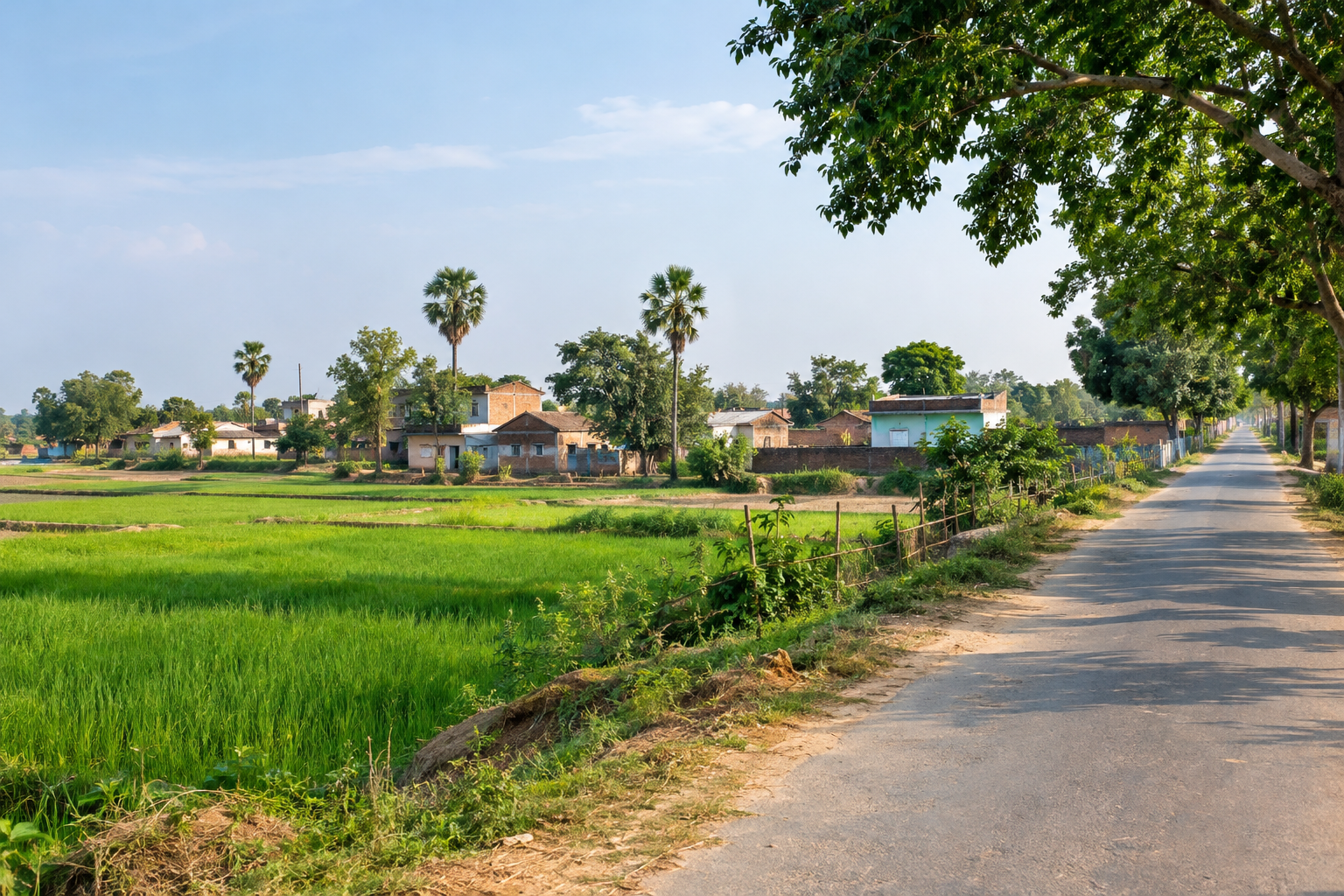 Property around Jhanjharpur